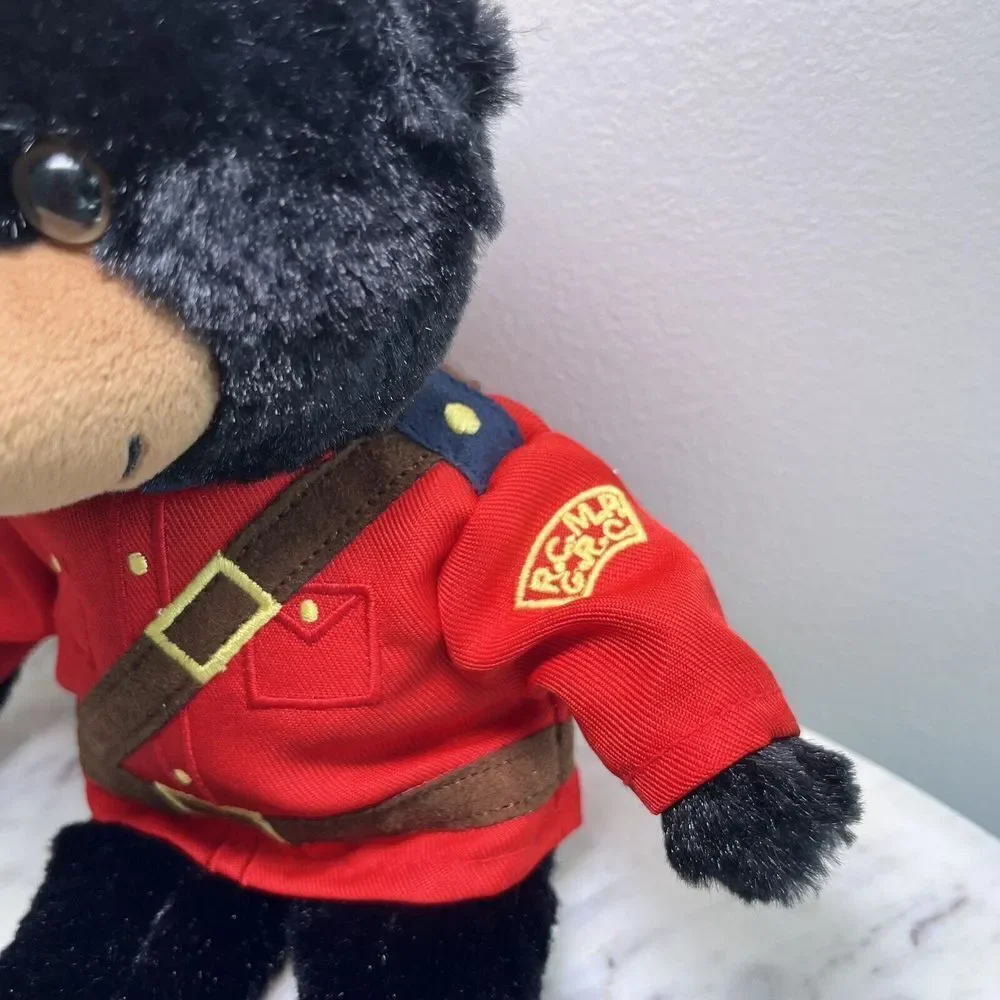 RCMP Canadian Police Teddy Bear Mounted Sergeant Plush Brand Vintage Wilson 10